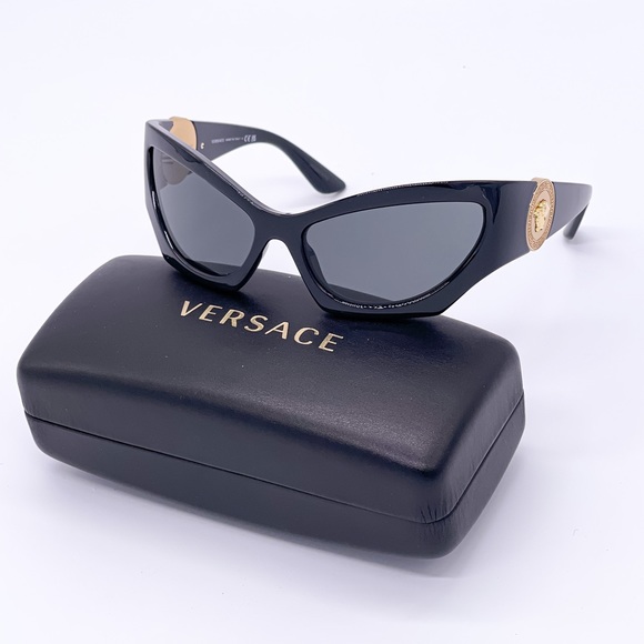 NEW VERSACE VE4450 EMRATA SUNGLASSES VE4450 GB1/87 NEW SUNGLASSES MOD 4450 - Picture 3 of 13
